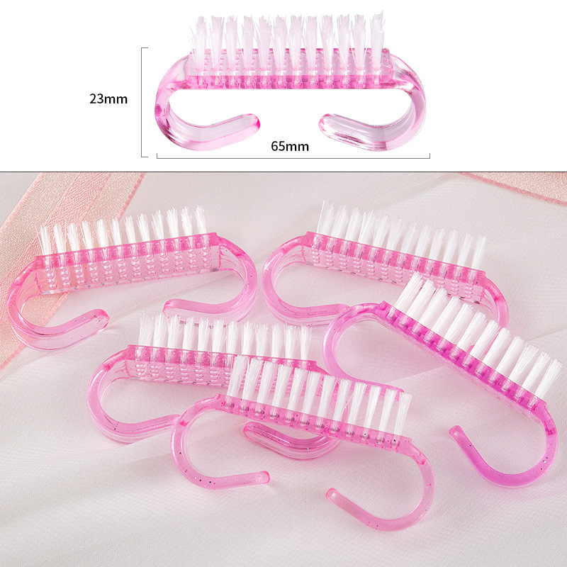 Manicure Pedicure Tool Nail brushes cleaning dust brush horn brush stive removal nails accessories 500 pcs a lot