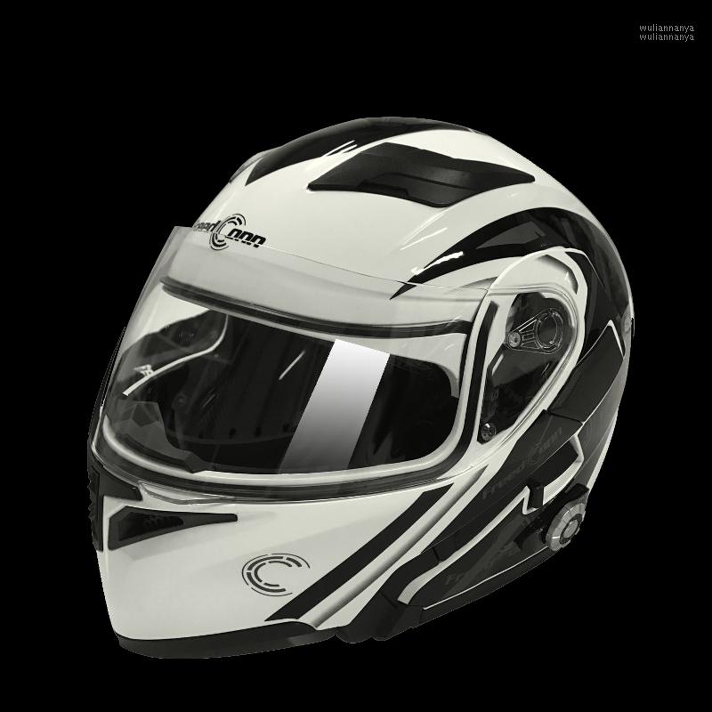 Freedconn BM2-E Full Face Motorcycle Blutooth Helmet Wireless 1500 Meters 8 Riders Group Intercom Helmet with FM Radio Support1, White
Freedconn BM2-E Full Face Motorcycle Blutooth Helmet Wireless 1500 Meters 8 Riders Group Intercom Helmet with FM Radio Support1, White