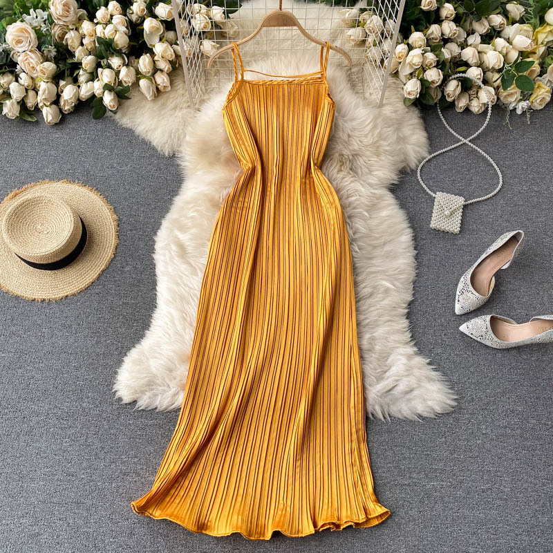 2021 New Singiny women slingshot beach dress long sexy summer off shoulder the line solid holiday dressed PH72, Yellow.
2021 New Singiny women slingshot beach dress long sexy summer off shoulder the line solid holiday dressed PH72, Yellow.