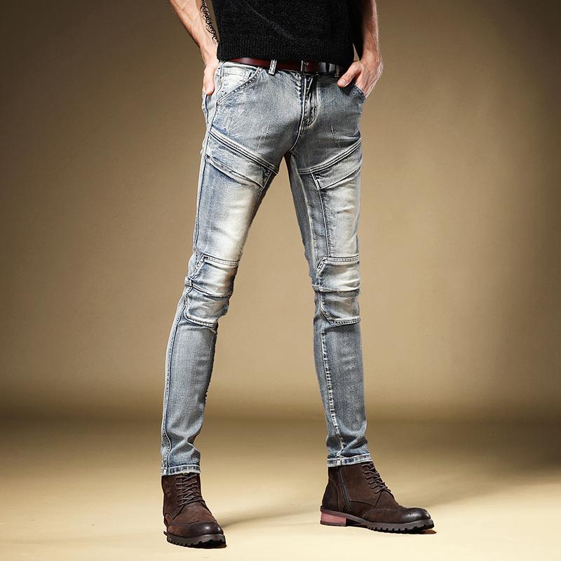 Retro Color Jeans Men Cotton Stretch Denim Trousers Causal Streetwear Straight Pants
Retro Color Jeans Men Cotton Stretch Denim Trousers Causal Streetwear Straight Pants