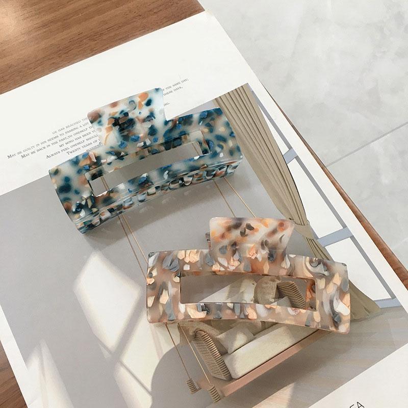 Print Acrylic Marble Large Hair Acetate Hair Clip Rectangle Ponytail Accessories Geometric Barrettes Hairpin BobbyPin
Print Acrylic Marble Large Hair Acetate Hair Clip Rectangle Ponytail Accessories Geometric Barrettes Hairpin BobbyPin