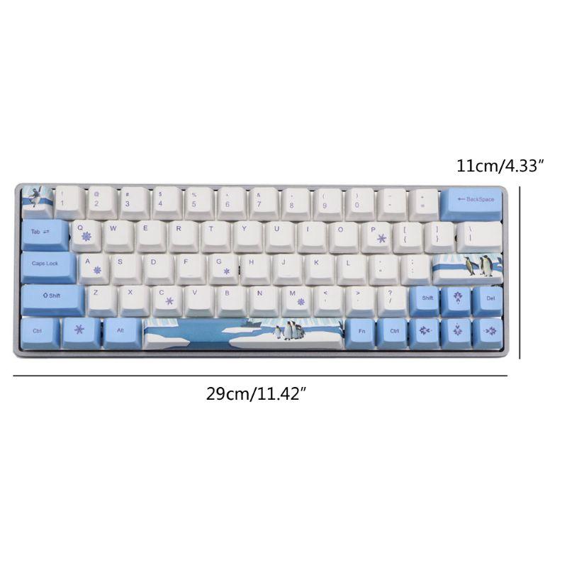 Penguin Dye-Sublimation Mechanical Keyboard Cute Keycaps PBT OEM Profile Keycap For GH60 GK61 GK64 Keyboard
Penguin Dye-Sublimation Mechanical Keyboard Cute Keycaps PBT OEM Profile Keycap For GH60 GK61 GK64 Keyboard