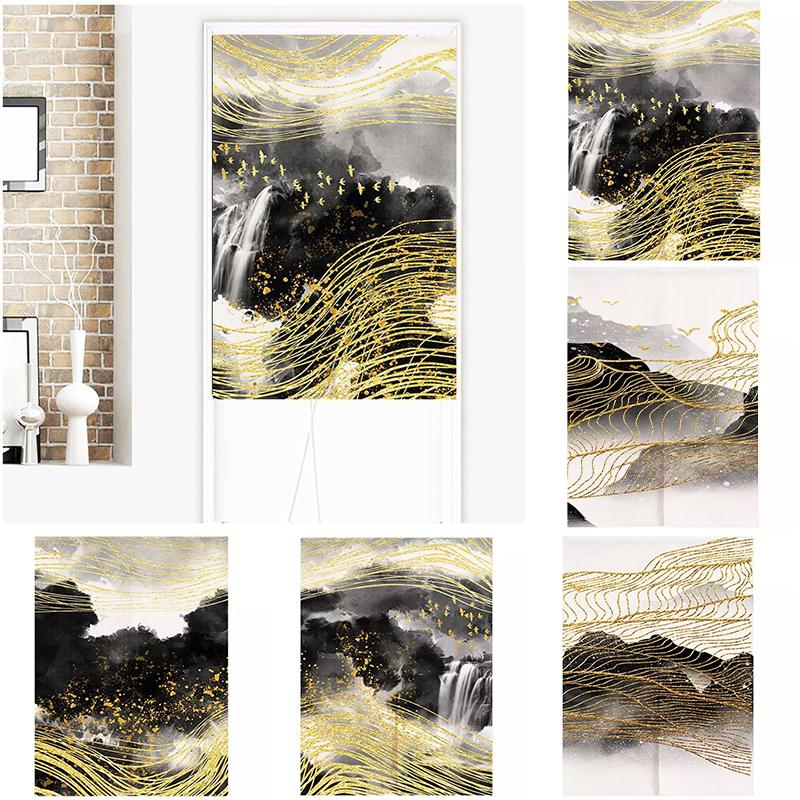 Chinese Ink Painting Bedroom Living Room Door Curtain Home Decoration Partition Half Curtain Shower Toilet Geomantic
Chinese Ink Painting Bedroom Living Room Door Curtain Home Decoration Partition Half Curtain Shower Toilet Geomantic