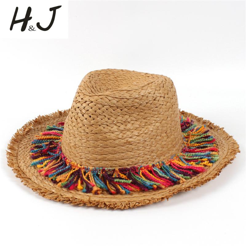 100% Raffia Straw Women Summer Travel Beach Sun Hat For Elegant Lady Seaside Tassel Floppy Wide Brim Panama Sunbonnet, Cream
100% Raffia Straw Women Summer Travel Beach Sun Hat For Elegant Lady Seaside Tassel Floppy Wide Brim Panama Sunbonnet, Cream