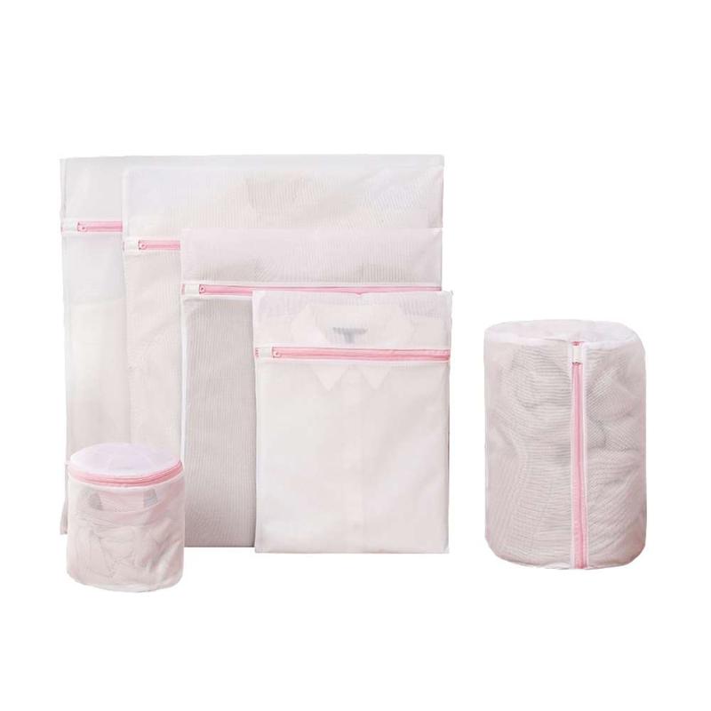 6pcs Mesh Laundry Wash Bag For Blouse Underwear Baby Clothes Mesh Care Washing Bag Laundry Storage Accessories
6pcs Mesh Laundry Wash Bag For Blouse Underwear Baby Clothes Mesh Care Washing Bag Laundry Storage Accessories