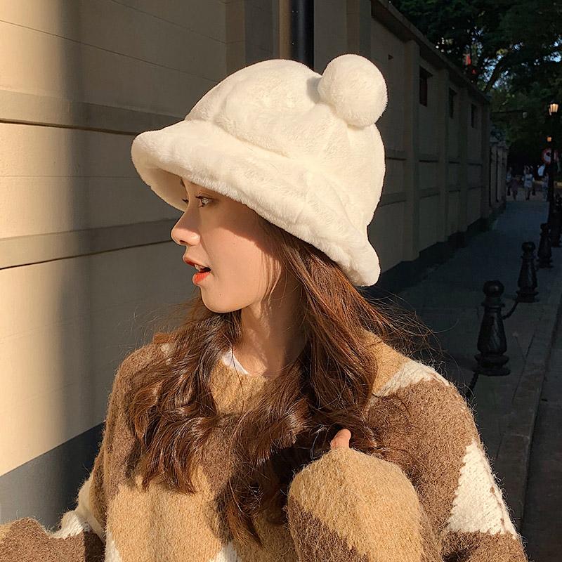 Faux Fur Leopard Cow Womens Winter Bucket Hats Lady Girls Thick Warm Harajuku Fuzzy Panama Cute Ears Puffy Fisherman Bob Hat, White
Faux Fur Leopard Cow Womens Winter Bucket Hats Lady Girls Thick Warm Harajuku Fuzzy Panama Cute Ears Puffy Fisherman Bob Hat, White