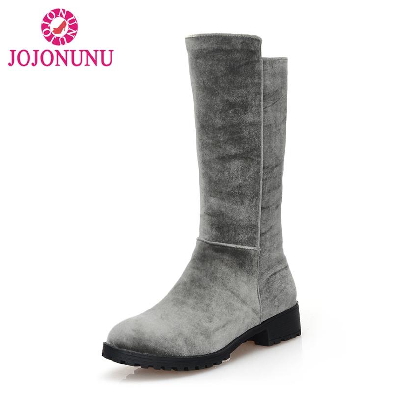 JOJONUNU Women Mid Calf Boots Fur Winter Shoes Woman Round Toe Patchwork Boots Warm Fashion Simple Short Size 34-43, Black
JOJONUNU Women Mid Calf Boots Fur Winter Shoes Woman Round Toe Patchwork Boots Warm Fashion Simple Short Size 34-43, Black