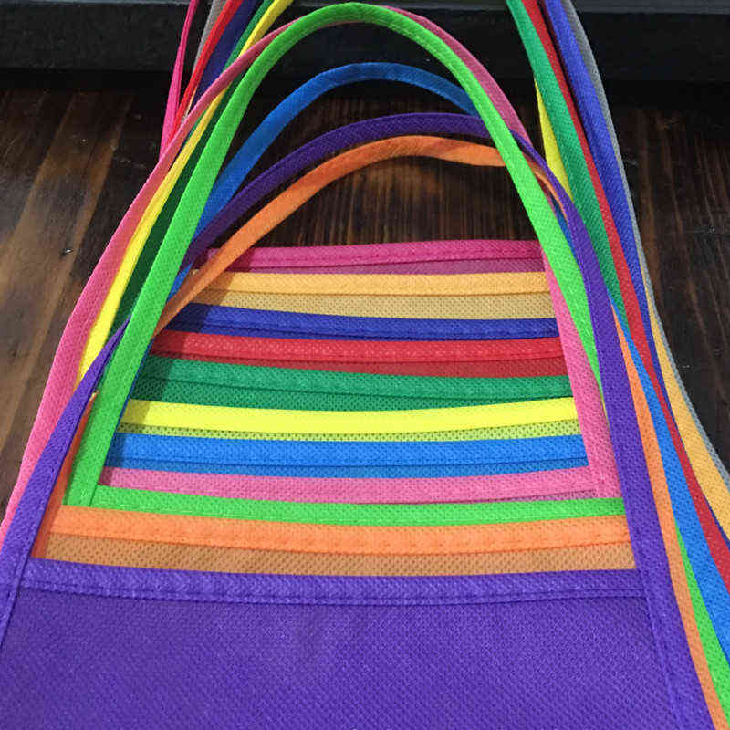 Unisex Colorful Children Aprons Waterproof Non-Woven Fabric Painting Pinafore Kids Apron for Activities Art Class Craft 211222