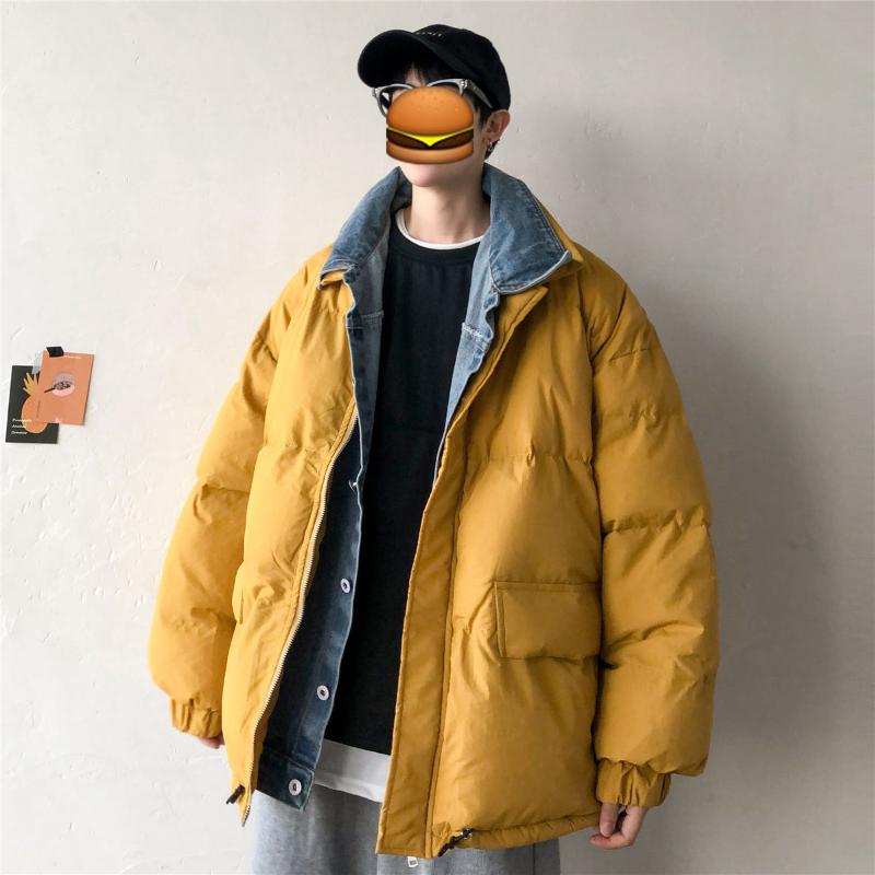 New Winter 2020 Men's Double Lapel Cotton Padded Jacket Is Loose Comfortable Casual And Simple Pure Color Warm Coat Size -XL, Black
New Winter 2020 Men's Double Lapel Cotton Padded Jacket Is Loose Comfortable Casual And Simple Pure Color Warm Coat Size -XL, Black