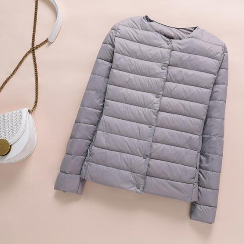 SEDUTMO Winter Plus Size 4XL Women Duck Down Jacket Ultra Light Short Coat Autumn Slim Thin Puffer Jacket ED872 201029