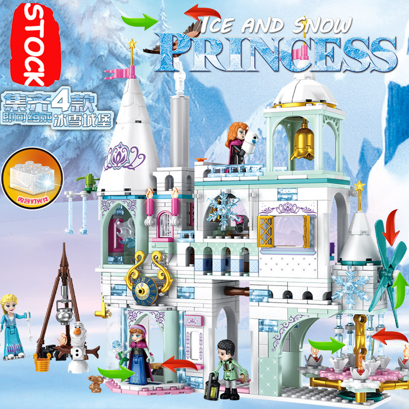 Friends Arendelle Village House Toy Girl Xmas Gift Lepining Building Blocks Playmobil 41167 Ice Snow Castle Action Dolls Figures 1008
Friends Arendelle Village House Toy Girl Xmas Gift Lepining Building Blocks Playmobil 41167 Ice Snow Castle Action Dolls Figures 1008