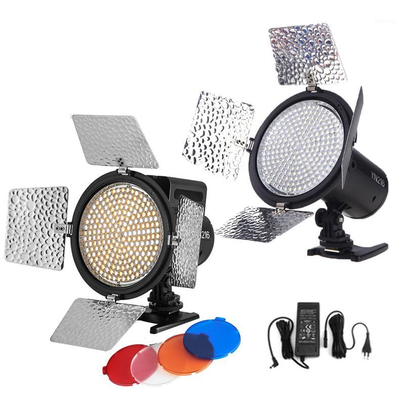 Yongnuo YN216 5500K/3200-5500K Bi-color LED Video Fill Light Lighting with 4 Color Filters YN-216 for DV DSLR Camera1
Yongnuo YN216 5500K/3200-5500K Bi-color LED Video Fill Light Lighting with 4 Color Filters YN-216 for DV DSLR Camera1