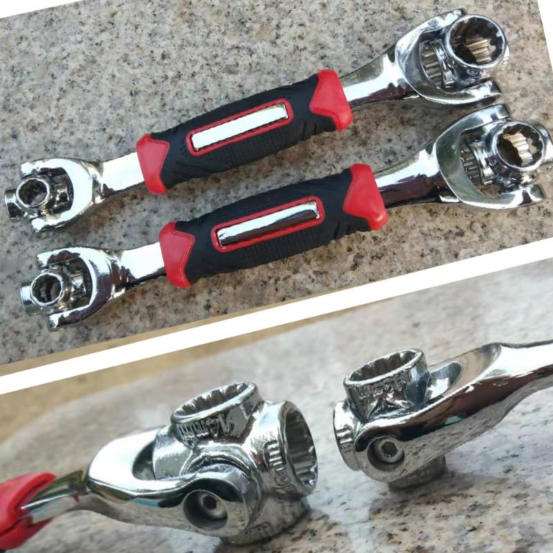 Wholesales new type Universal 360 Degreeools Socket Steel Tiger Wrench with Spline Bolts Furniture Car Repair Hand Tools
Wholesales new type Universal 360 Degreeools Socket Steel Tiger Wrench with Spline Bolts Furniture Car Repair Hand Tools