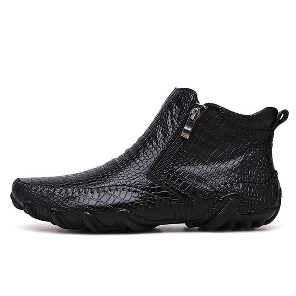 Fashion Quality Leather Men Boots Winter warm casual shoes Men Footwear Zipper Male Ankle Black boots botas hombre Rubber 201127, Black fur
Fashion Quality Leather Men Boots Winter warm casual shoes Men Footwear Zipper Male Ankle Black boots botas hombre Rubber 201127, Black fur