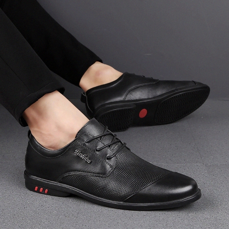 Genuine Leather Men Shoes Fashion Casual Men cow Leather Shoes outdoor lace up Black Male Leather Shoes Men British Style Flats #vO7P
Genuine Leather Men Shoes Fashion Casual Men cow Leather Shoes outdoor lace up Black Male Leather Shoes Men British Style Flats #vO7P
