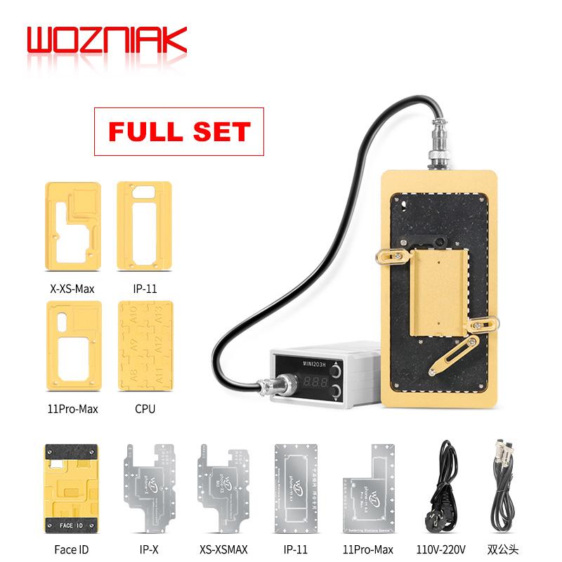 WL full function welding platform for X XS 11 11pro Max CPU face ID Mainboard heating table can used soldering iron
WL full function welding platform for X XS 11 11pro Max CPU face ID Mainboard heating table can used soldering iron