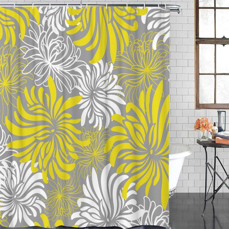 Modern Curtain Yellow Floral Texture Printed Bathroom Shower Curtain Bathroom Decor Waterproof Fabric Shower1
Modern Curtain Yellow Floral Texture Printed Bathroom Shower Curtain Bathroom Decor Waterproof Fabric Shower1