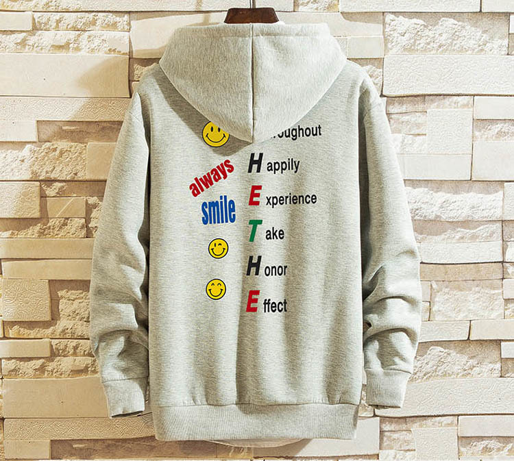 2021 New Always Printed Hoodies Men Letter Print Streetwear Hoodie Smile Sweatshirt Hip Hop 8fcp, Gray
2021 New Always Printed Hoodies Men Letter Print Streetwear Hoodie Smile Sweatshirt Hip Hop 8fcp, Gray