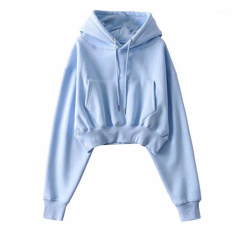Autumn and winter women's plus velvet hooded sweater women pure color thick short hoodie sweater1, Charcoal
Autumn and winter women's plus velvet hooded sweater women pure color thick short hoodie sweater1, Charcoal