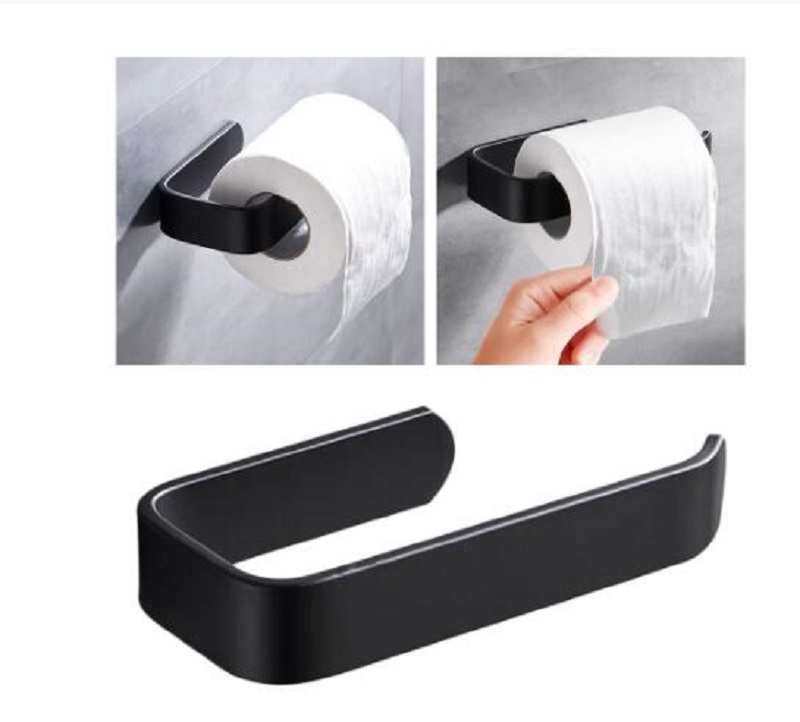 Acrylic Toilet Paper Holder Tissue Rack Wall Mounted Bathroom Kitchen Roll Holder Paper Tissue Rack Hook Modern Black Hanger
Acrylic Toilet Paper Holder Tissue Rack Wall Mounted Bathroom Kitchen Roll Holder Paper Tissue Rack Hook Modern Black Hanger