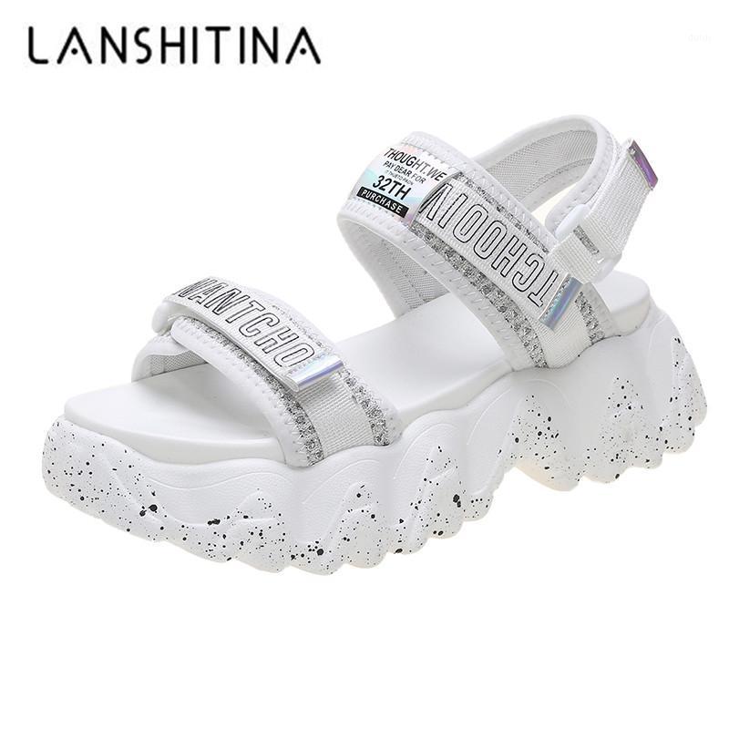 New Summer Breathable Female Sandals Fashion Wild Platform Sandals for Women Thick Bottom Heel Casual Sneakers White 6cm1, Black
New Summer Breathable Female Sandals Fashion Wild Platform Sandals for Women Thick Bottom Heel Casual Sneakers White 6cm1, Black