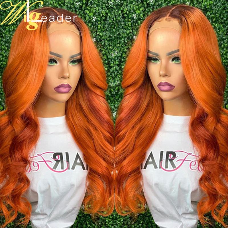 Wigleader Ginger Orange Preplucked Remy Human Hair Lace Front Wigs Ombre Lace Frontal Wigs Orange Frontal, 1b with 27 highlight
Wigleader Ginger Orange Preplucked Remy Human Hair Lace Front Wigs Ombre Lace Frontal Wigs Orange Frontal, 1b with 27 highlight