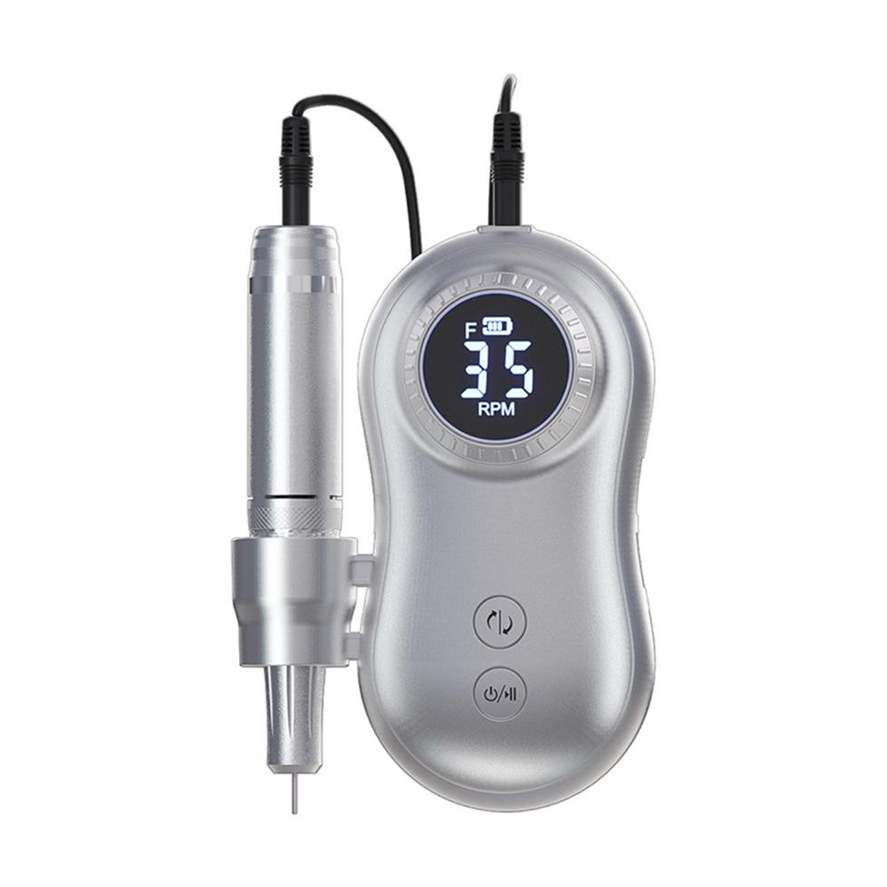 Rechargeable Nail Art Equipment Drill Machine 35000RPM Portable Manicure Drills Remove Nails Cuticle Salon Professional Gel Polish Taladro De Unas