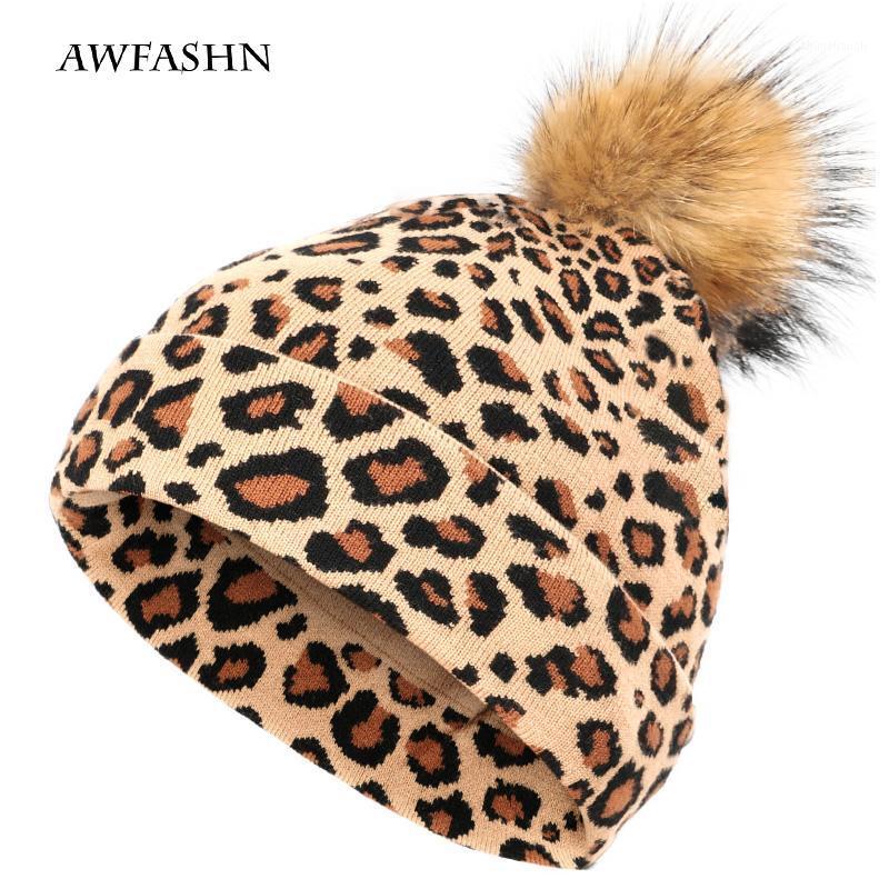 Caps women real fur pom-pom hat woman leopard winter hat alpine skiing casual beanie mask cap satin raccoon pompom warm headscar1
Caps women real fur pom-pom hat woman leopard winter hat alpine skiing casual beanie mask cap satin raccoon pompom warm headscar1