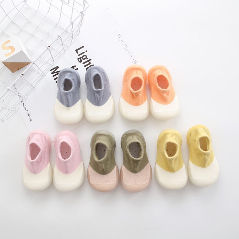 baby socks shoes for spring autumn cute cat style cotton floor shoes soft botton anti-slip first walkers 0-3 years LJ201214