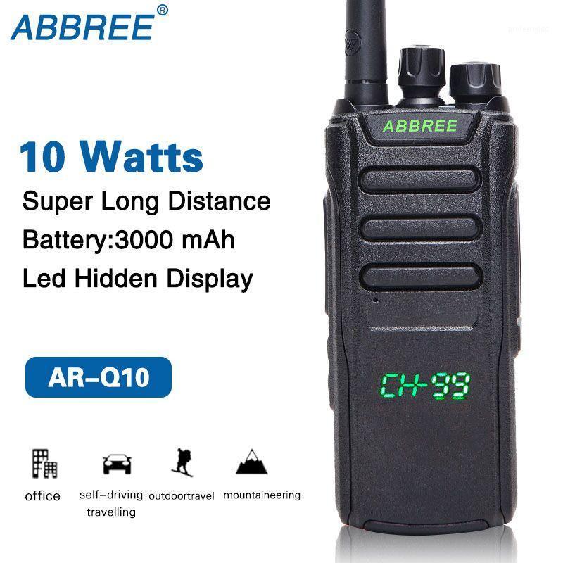 ABBREE AR-Q10 10W Powerful 99CH LED Hidden Display Screen UHF 400-470Mhz 3000mAh Battery Long Range Two Way Radio Walkie Talkie1
ABBREE AR-Q10 10W Powerful 99CH LED Hidden Display Screen UHF 400-470Mhz 3000mAh Battery Long Range Two Way Radio Walkie Talkie1