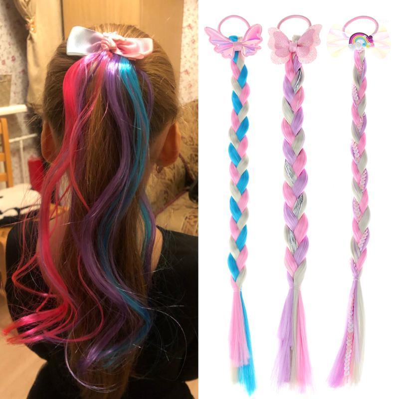 New Fashion Girls Colorful Wig Hair Ropes Princess Twist Braid Elastic Hair Bands Ponytail Headwear Cute Kids Accessories1, Type4
New Fashion Girls Colorful Wig Hair Ropes Princess Twist Braid Elastic Hair Bands Ponytail Headwear Cute Kids Accessories1, Type4