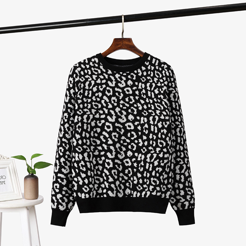 2021 New Newly Leopard Women o Neck Sweater Autumn Winter Thick Warm Pullovers Top Soft Female Jumper Knitwear Outfits Pull L6zi, Black-beige
2021 New Newly Leopard Women o Neck Sweater Autumn Winter Thick Warm Pullovers Top Soft Female Jumper Knitwear Outfits Pull L6zi, Black-beige