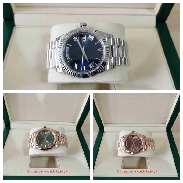 BP Factory Top Quality Watches 40mm Day-Date 228235 228238 228239 President Sapphire Asia 2813 2836 Movement Mechanical Automatic Mens Watch Men's Wristwatches, Travel bag
BP Factory Top Quality Watches 40mm Day-Date 228235 228238 228239 President Sapphire Asia 2813 2836 Movement Mechanical Automatic Mens Watch Men's Wristwatches, Travel bag
