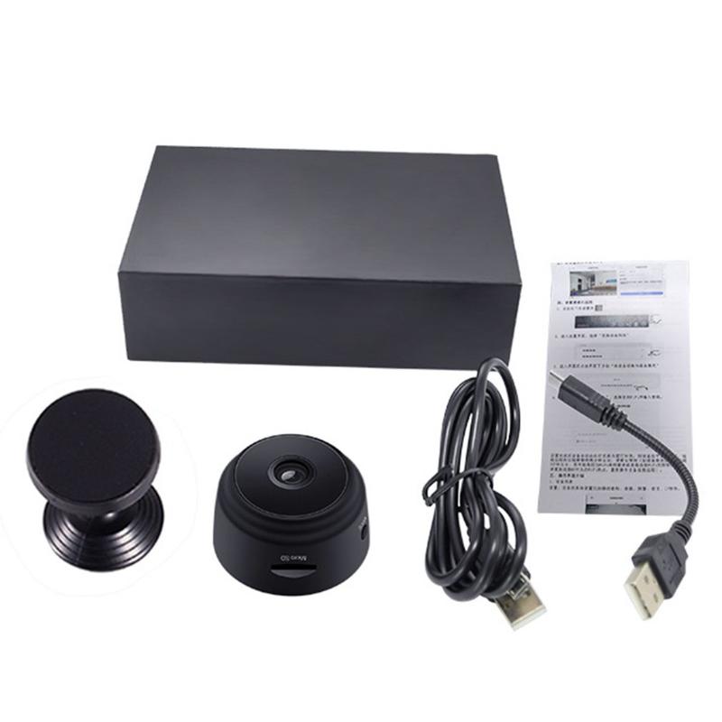 Wireless Wifi A9 Network Camera Matte Plastic Night Aerial Photography Sport DV Wide-Angle Shooting Camera, As pic
Wireless Wifi A9 Network Camera Matte Plastic Night Aerial Photography Sport DV Wide-Angle Shooting Camera, As pic