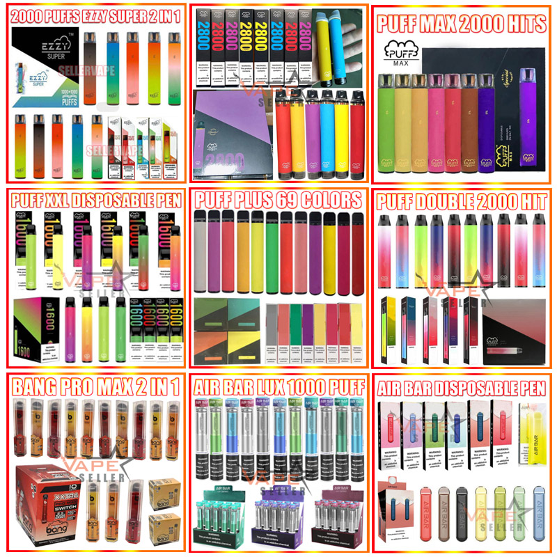 XXL Puff Xtra Air Bar Max Posh Plus XL EXTRA 1200 1500 1600 2000 Puffs VGOD STIG Empty Pod Disposable Vape Pen
XXL Puff Xtra Air Bar Max Posh Plus XL EXTRA 1200 1500 1600 2000 Puffs VGOD STIG Empty Pod Disposable Vape Pen