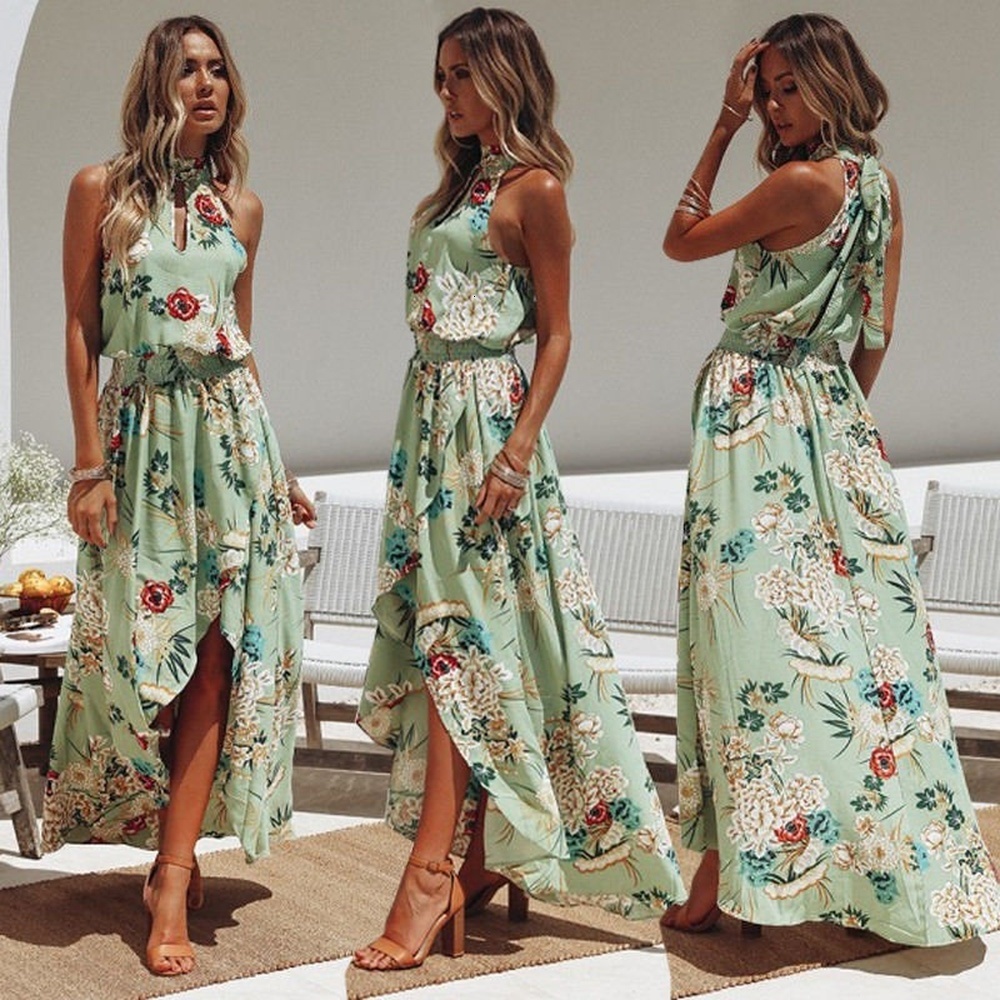 2021 New Boho Womens Long Holiday Halter Off Shoulder Empire Floral Maxi Ladies Summer Beach Party 5rbt, White
2021 New Boho Womens Long Holiday Halter Off Shoulder Empire Floral Maxi Ladies Summer Beach Party 5rbt, White