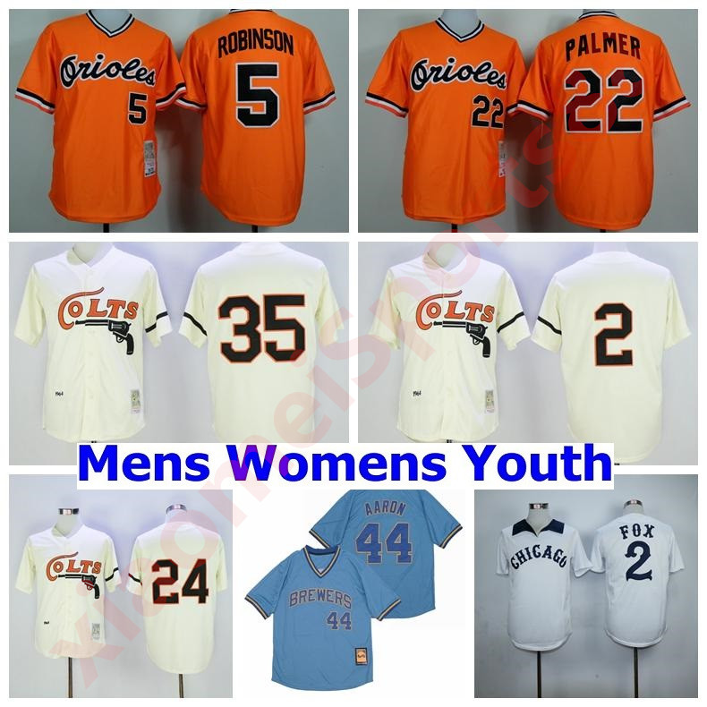 Retro 1975 1982 Retire 5 Will Robertson Jersey 22 Jim Palmer 1964 Baseball 2 Nellie Fox 24 Jimmy Wynn 35 Joe Morgan, As shown
Retro 1975 1982 Retire 5 Will Robertson Jersey 22 Jim Palmer 1964 Baseball 2 Nellie Fox 24 Jimmy Wynn 35 Joe Morgan, As shown