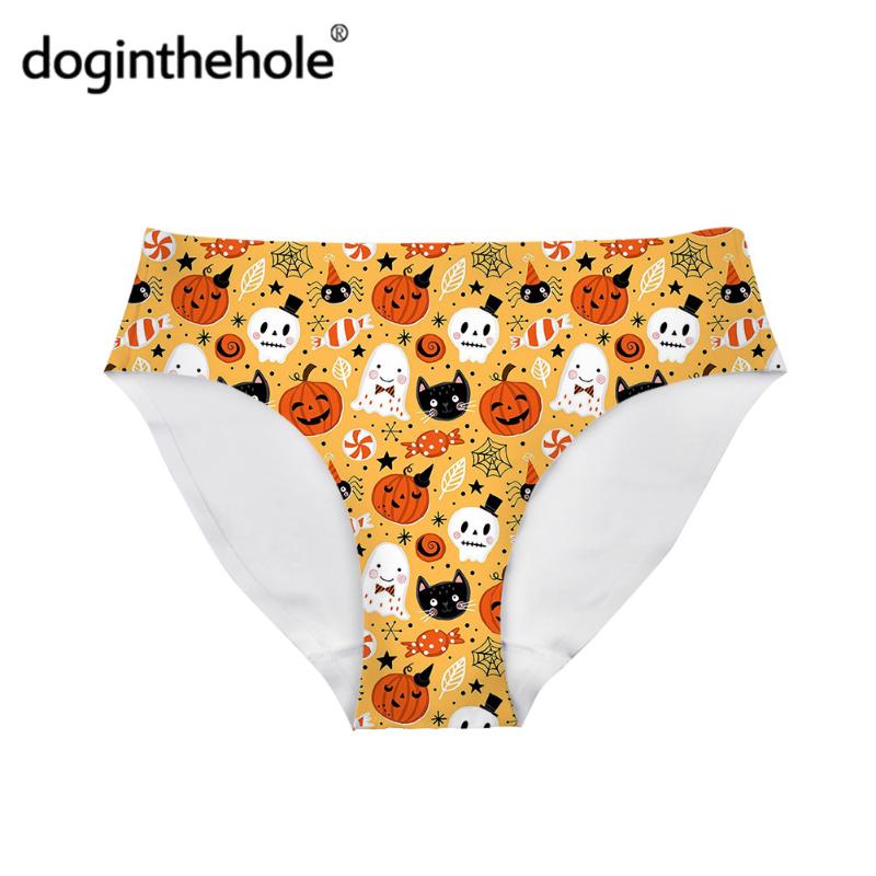 doginthehole Funny Halloween Design Panties Women Seamless Underwear Breathable Cute Pumpkin Pattern string Briefs bragas mujer, Hmc1919am
doginthehole Funny Halloween Design Panties Women Seamless Underwear Breathable Cute Pumpkin Pattern string Briefs bragas mujer, Hmc1919am