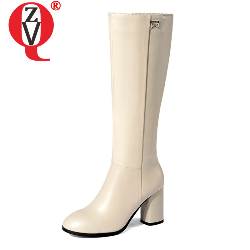ZVQ hot sale women shoes 2020 winter new fashion round toe leather long boots comfortable Keep warm causal date shoes size 33-45, Beige
ZVQ hot sale women shoes 2020 winter new fashion round toe leather long boots comfortable Keep warm causal date shoes size 33-45, Beige