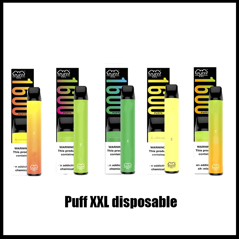 Newest Puff XXL 1600+puff 18 Colors Disposable Vapes Kit 4ml Puff Bars Vape Pen Puffbar Vaporizer Electronic Cigarette Carts Disposable Vape
Newest Puff XXL 1600+puff 18 Colors Disposable Vapes Kit 4ml Puff Bars Vape Pen Puffbar Vaporizer Electronic Cigarette Carts Disposable Vape