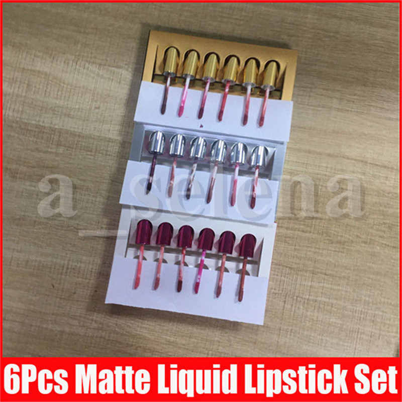 6Pcs/set Lip Kit Holiday Edition Matte Liquid Lipsticks Lip Gloss Liquid Lipsticks Valentine Collection Christmas Edition Lipgloss Set, Gold
6Pcs/set Lip Kit Holiday Edition Matte Liquid Lipsticks Lip Gloss Liquid Lipsticks Valentine Collection Christmas Edition Lipgloss Set, Gold