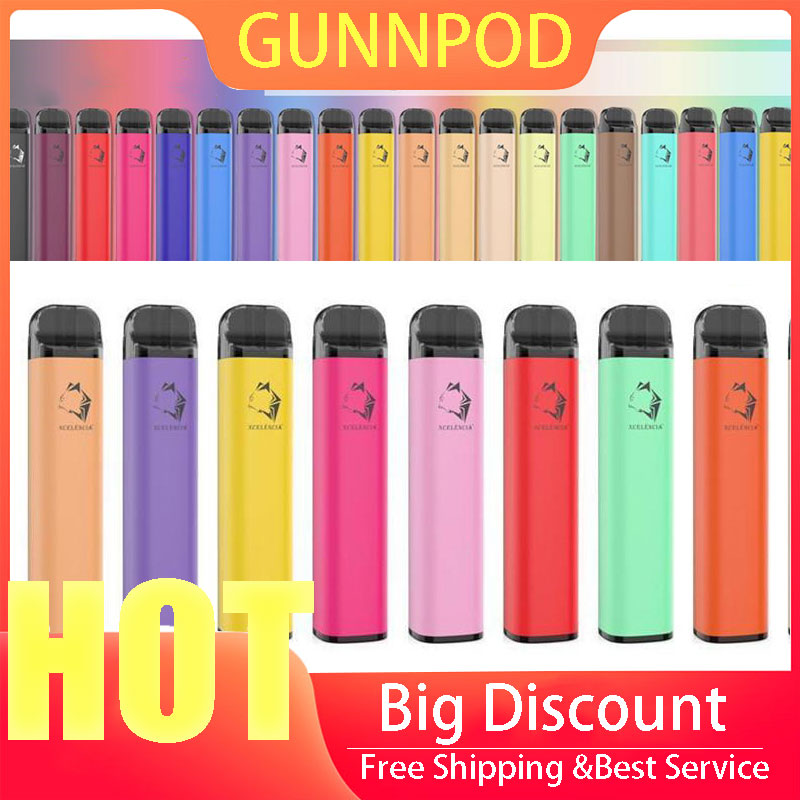 GunnPod E Cigarettes 2000 Puffs Disposable Vape pen Pods Device Pre-filled Kit VS Puff Bar XXL 1600
GunnPod E Cigarettes 2000 Puffs Disposable Vape pen Pods Device Pre-filled Kit VS Puff Bar XXL 1600