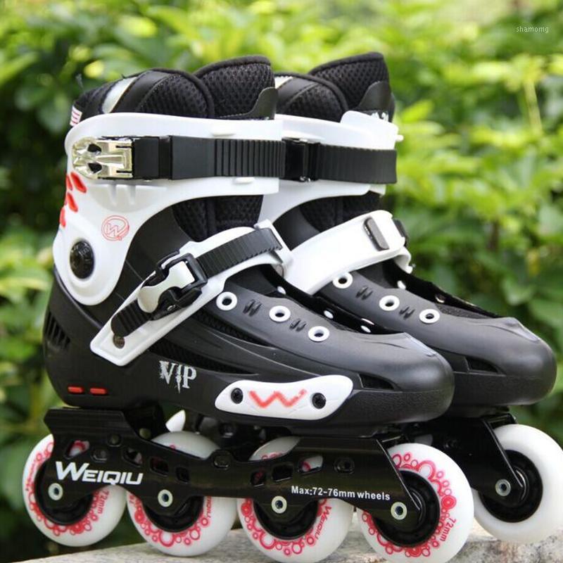 Glitter Wheel Adult Entry Single Row Competitive Roller Skates Glowing in-Line Skating Slim Flat Skates1, White
Glitter Wheel Adult Entry Single Row Competitive Roller Skates Glowing in-Line Skating Slim Flat Skates1, White