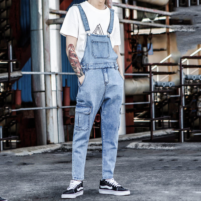 New 2020 Bib Thin-footed Korean Version Denim Male Overalls Nine Retro-light Suspensory Tools Size M-xxl 0m83, Blue
New 2020 Bib Thin-footed Korean Version Denim Male Overalls Nine Retro-light Suspensory Tools Size M-xxl 0m83, Blue