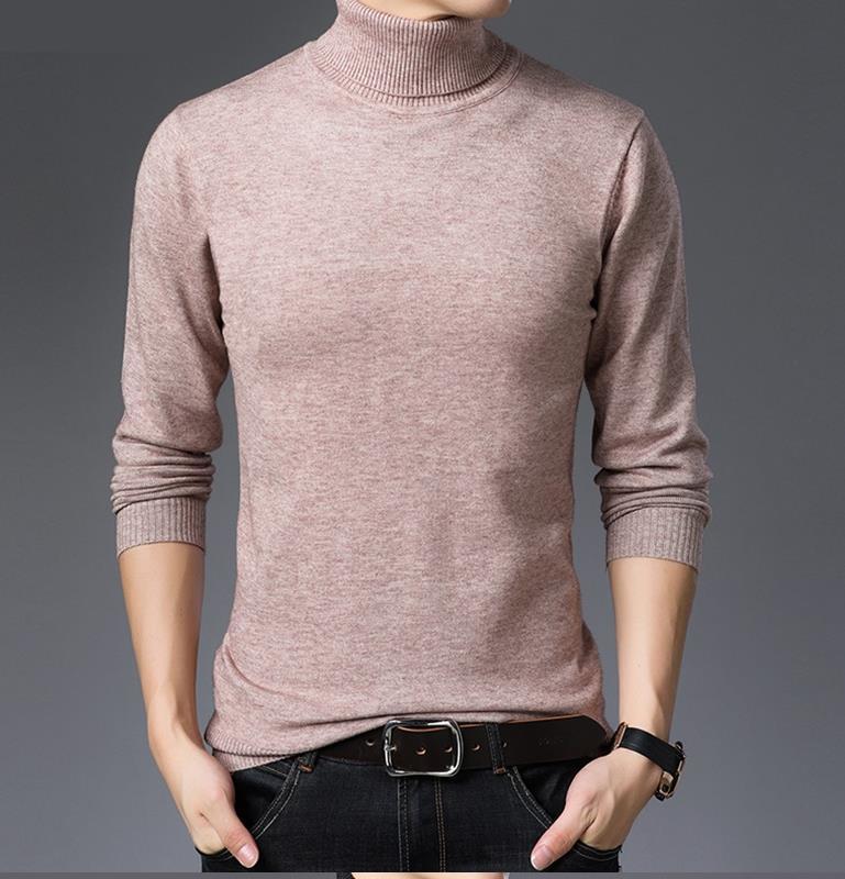 spring autumn new round neck striped sweaters men's long-sleeved personality handsome 168 201118