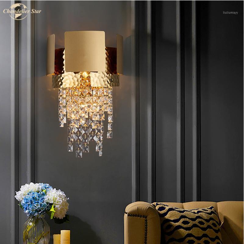 Modern Luxury Crystal Wall Lamp for Living Room Bedroom Corridor Bathroom Staircase Loft Stainless Steel Gold LED Indoor Lamp1
Modern Luxury Crystal Wall Lamp for Living Room Bedroom Corridor Bathroom Staircase Loft Stainless Steel Gold LED Indoor Lamp1