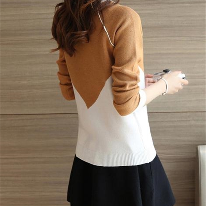 Free send Fall new women's clothing collar sweater turtleneck sweater long-sleeved top coat 201031