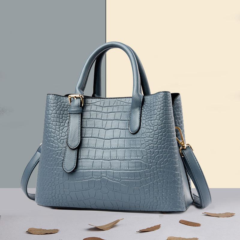 2021 Big Capacity Soft Leather Women's Handbags Fashion Alligator Tote Bags Lady High Quality Leather Shoulder Bags For Women, Black
2021 Big Capacity Soft Leather Women's Handbags Fashion Alligator Tote Bags Lady High Quality Leather Shoulder Bags For Women, Black