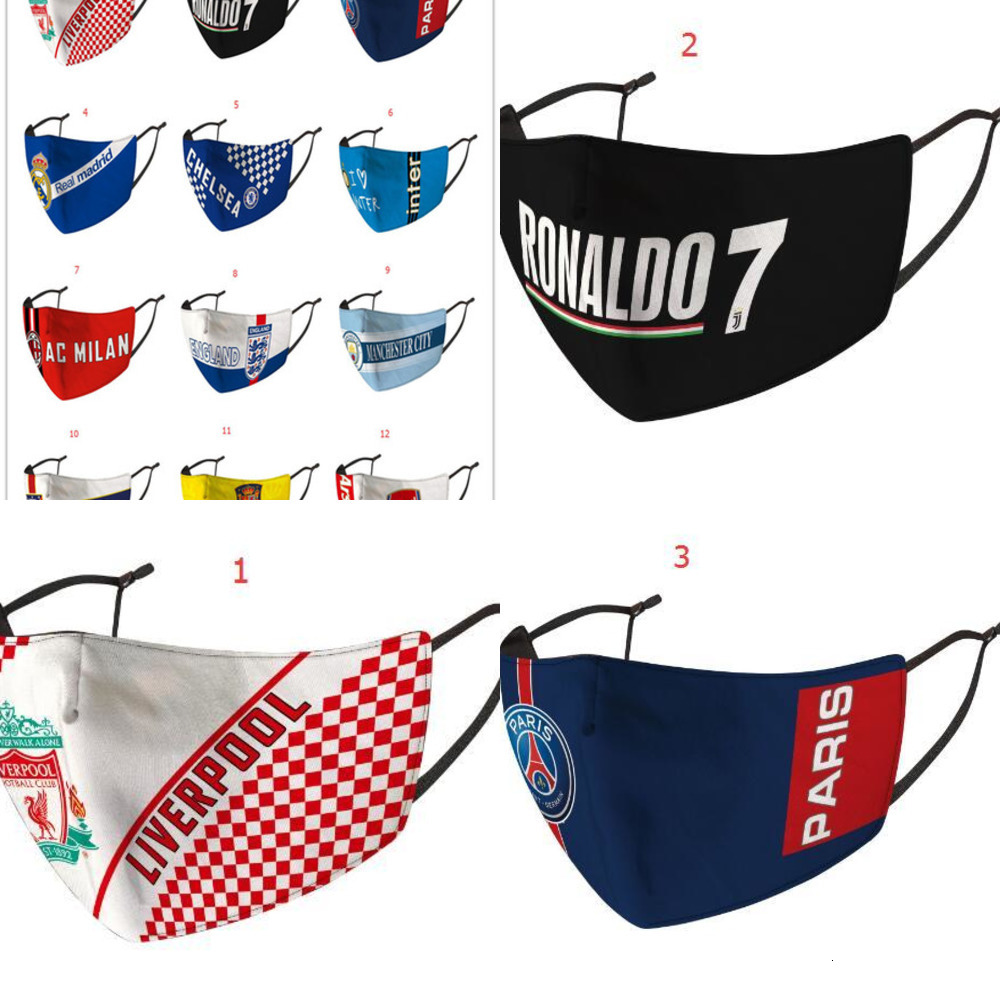 dust Football fashion fans club outdoor face proof masks cycling breathable washable resuable face mask by dhl
dust Football fashion fans club outdoor face proof masks cycling breathable washable resuable face mask by dhl