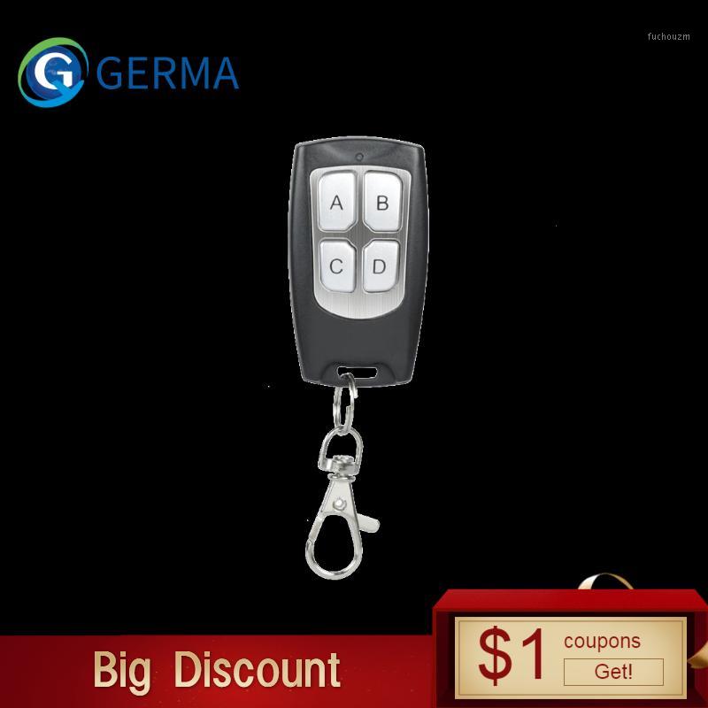 GERMA 433MHz 4 CH Button EV1527 Code Remote Control Switch RF Transmitter Wireless Key Fob For Smart Home Garage Door Opener1
GERMA 433MHz 4 CH Button EV1527 Code Remote Control Switch RF Transmitter Wireless Key Fob For Smart Home Garage Door Opener1